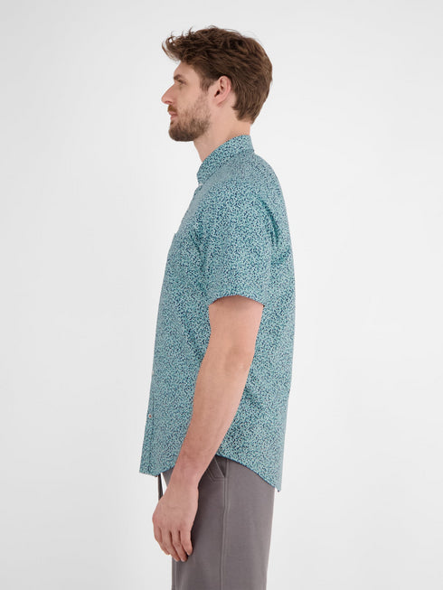 Lerros short-sleeved shirt with minimal pattern 2532103