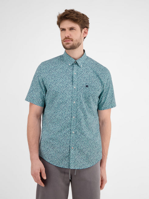 Lerros short-sleeved shirt with minimal pattern 2532103