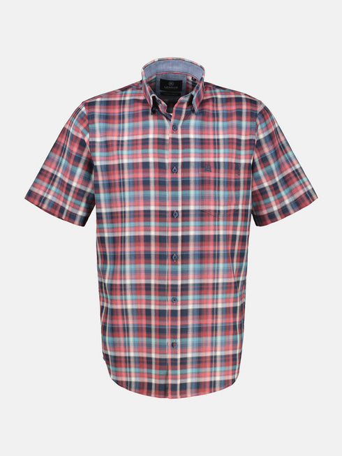 Lerros Checked short-sleeved shirt 2532401