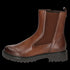 Caprice Ladies Chelsea Cognac Nappa Ankle Boot