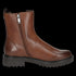 Caprice Ladies Chelsea Cognac Nappa Ankle Boot