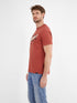 Lerros Men's Jersey T-Shirt with Chest Print 2543023