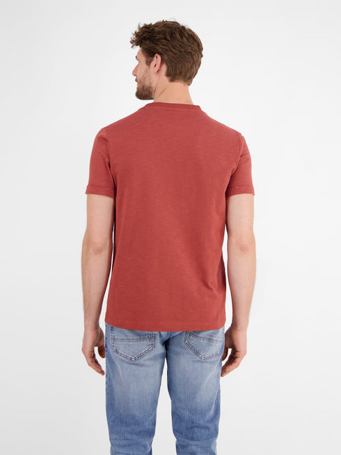 Lerros Men's Jersey T-Shirt with Chest Print 2543023