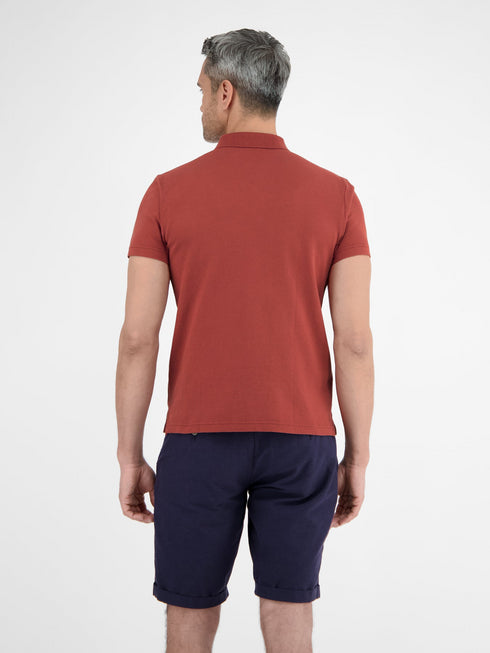 Lerros Polo shirt in soft waffle piqué quality 2543204