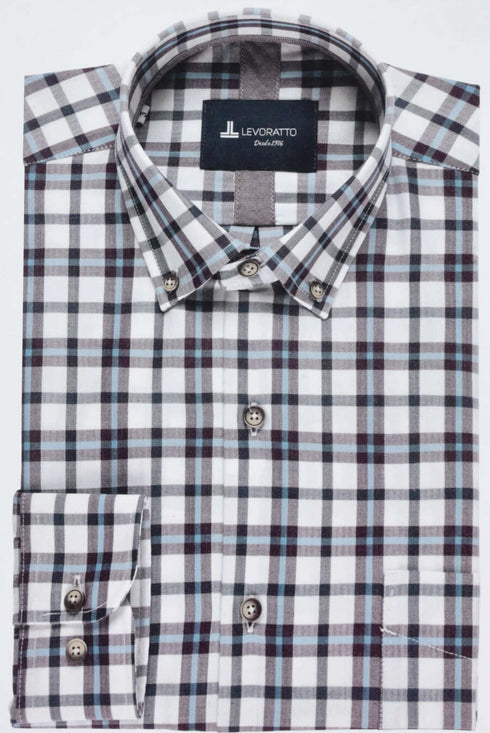 Levoratto Series 25716 Long Sleeve Regular Fit Shirt