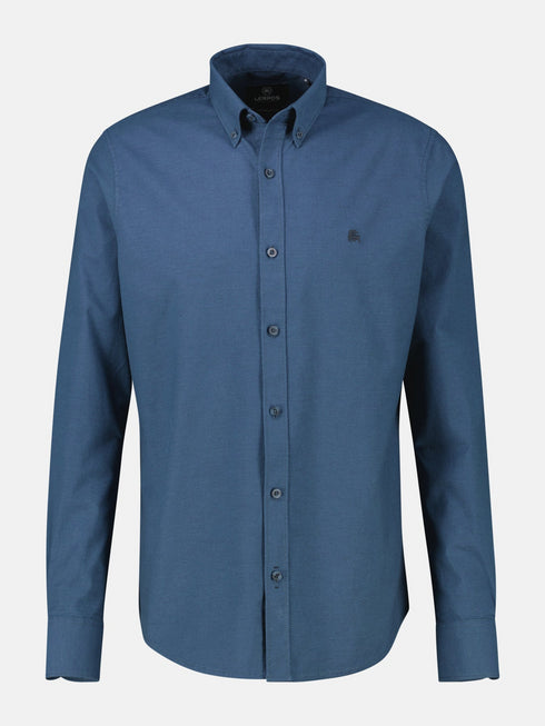 Lerros Long-Sleeved Oxford Shirt with Stretch - 2581120