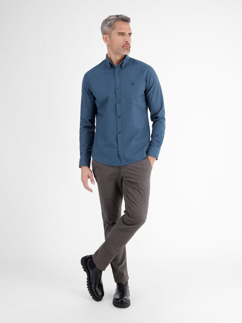 Lerros Long-Sleeved Oxford Shirt with Stretch - 2581120