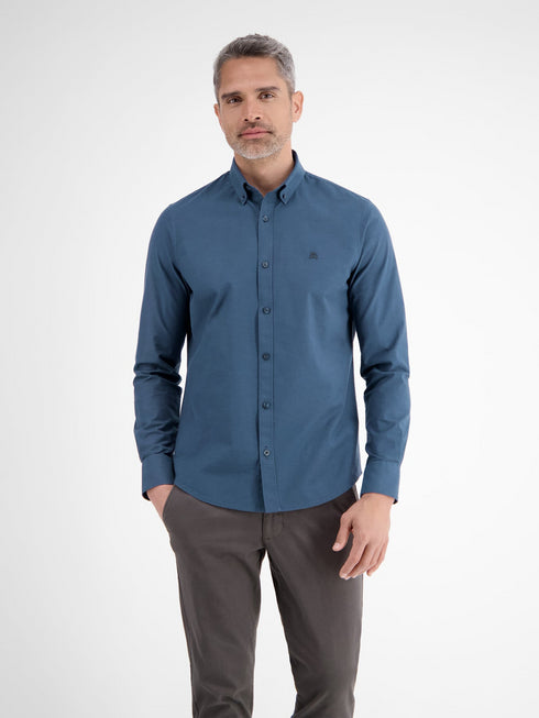 Lerros Long-Sleeved Oxford Shirt with Stretch - 2581120