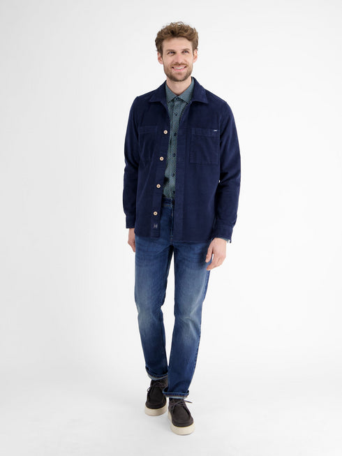 Lerros Men's Print Shirt 2581352 – Regular Fit Cotton Shirt