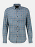 Lerros Men's Flannel Check Shirt Regular Fit 2581451