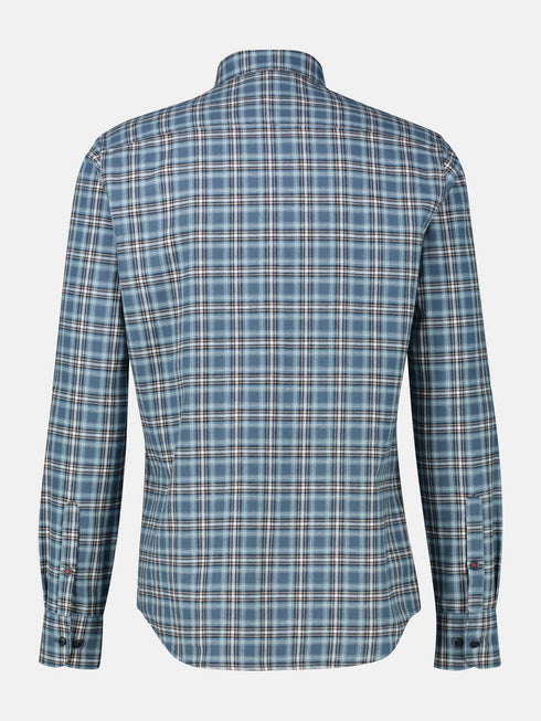 Lerros Men's Flannel Check Shirt Regular Fit 2581451