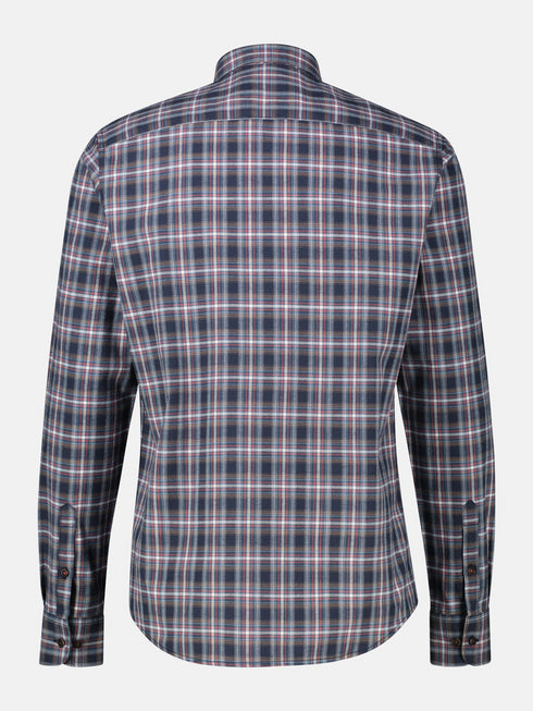 Lerros Men's Flannel Check Shirt Regular Fit 2581451