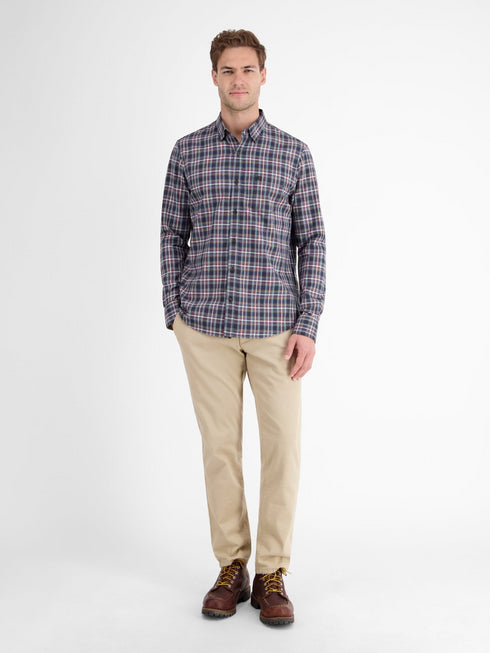 Lerros Men's Flannel Check Shirt Regular Fit 2581451