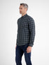 Lerros Men's Checked Shirt 2581466 – Regular Fit Cotton Blend