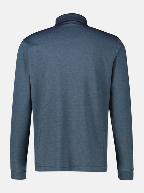 Lerros Men's Long-Sleeved Polo Shirt - Modern Fit 2584211