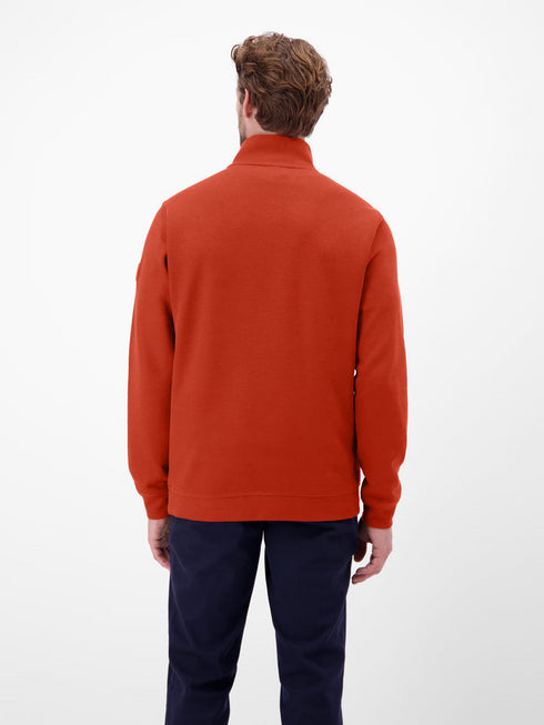 Lerros Men's Plain-Colored Sweater Troyer 2584402 – Regular Fit