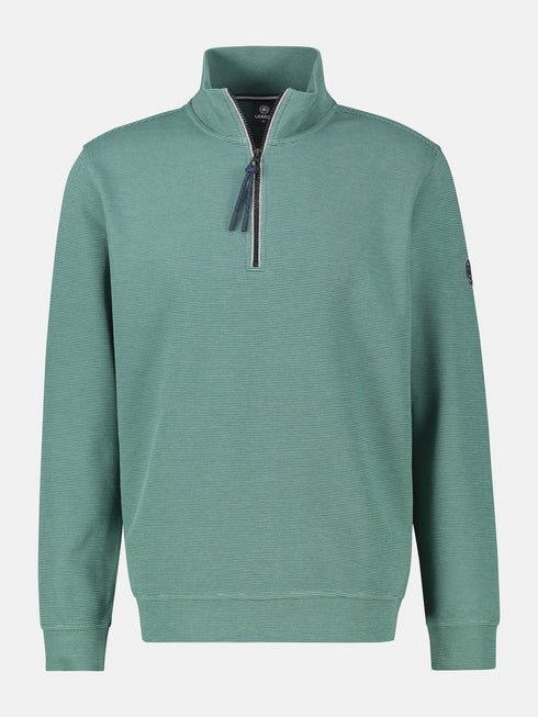 Lerros Men's Plain-Colored Sweater Troyer 2584402 – Regular Fit