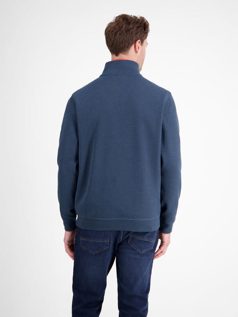 Lerros Men's Plain-Colored Sweater Troyer 2584402 – Regular Fit