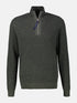 Lerros Men’s Knitted Tryoer Sweater with High Collar Melange Look- 2585423