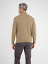 Lerros Men’s Knitted Tryoer Sweater with High Collar Melange Look- 2585423