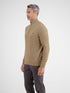 Lerros Men’s Knitted Tryoer Sweater with High Collar Melange Look- 2585423