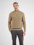 Lerros Men’s Knitted Tryoer Sweater with High Collar Melange Look- 2585423
