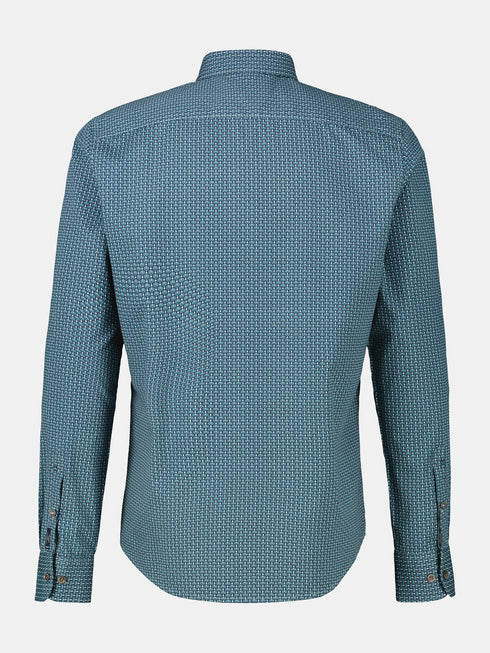 Lerros Men's Shirt with Ornamental Pattern - 2591155