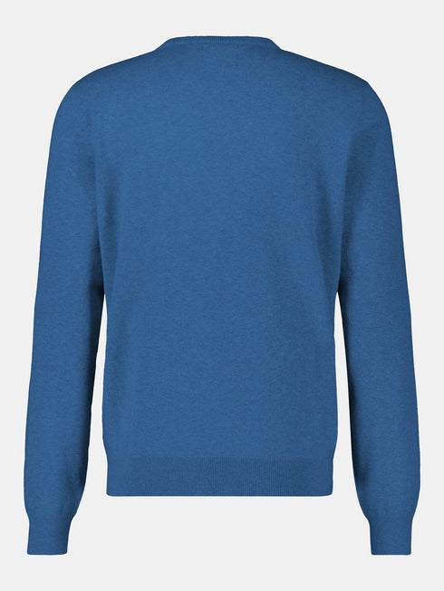 Lerros Men’s Knitted Round Neck Sweater – Modern Slim Fit – 2595004