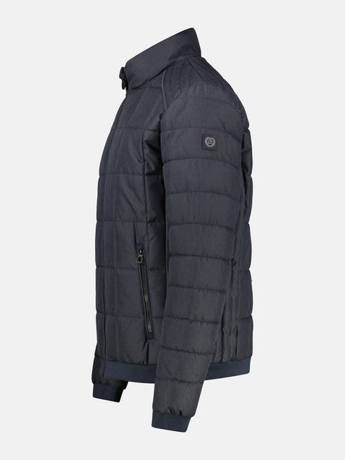 Lerros Men's Quilted Jacket in Wool Look – 2597015