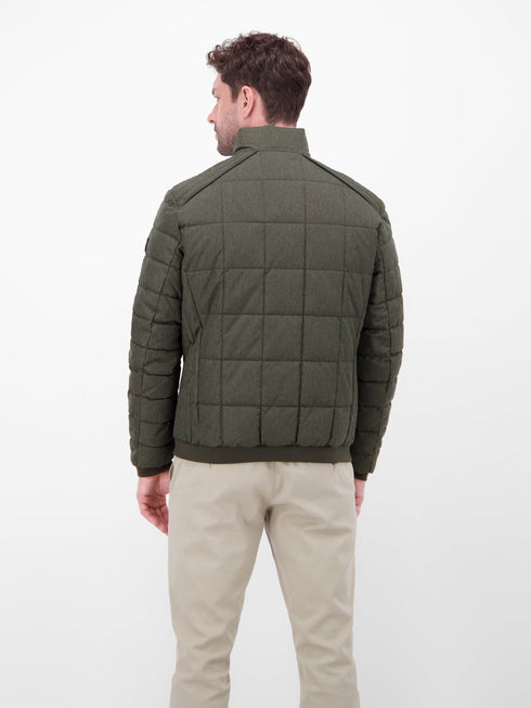 Lerros Men's Quilted Jacket in Wool Look – 2597015