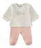 Babybol Animal Wrap Top and Footed Trousers 2 Piece Set B260001 - Pink