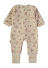 Babybol | Floral Print Velour Babygrow Romper 260029 - Beige