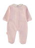 Babybol | Fleece Bow-Pocket Baby Romper 260030 - Pink