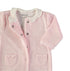 Babybol | Fleece Bow-Pocket Baby Romper 260030 - Pink