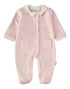 Babybol | Fleece Bow-Pocket Baby Romper 260030 - Pink