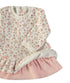 Babybol | Ditsy Floral Layered Ruffle Baby Dress 260050 - Pink