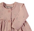 Babybol Baby Girls' Star Print Long-Sleeve Button Dress Pink 260430