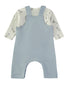 Babybol Baby Giraffe Print Dungaree and Top Set 260435