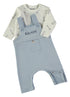 Babybol Baby Giraffe Print Dungaree and Top Set 260435