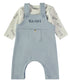 Babybol Baby Giraffe Print Dungaree and Top Set 260435