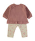 Babybol Garden Hearts Two-Piece Outfit Set 260811