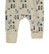 Babybol Ecru Cat Print Long-Sleeve Romper 260820