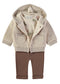 Babybol Baby Boys Deer Print Three-Piece Outfit 260833