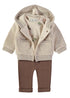 Babybol Baby Boys Deer Print Three-Piece Outfit 260833