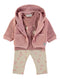 Babybol Garden Hearts Hooded Cardigan, Top and Leggings Three-Piece Set 260837
