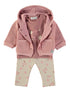 Babybol Garden Hearts Hooded Cardigan, Top and Leggings Three-Piece Set 260837