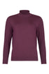 Sunday Ruffled Roll-Neck Pullover 63286591 493 - Prune