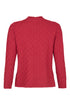 Sunday Textured Dot Turtle-Neck Pullover 63306593 44 - Raspberry Red