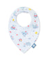 Yatsi | Baby Boy Reversible Blue & White Stripe Beside the Sea Cotton Bib - 26110322