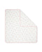 Yatsi | Baby Girl White & Pink Mouse Print Cotton Wrap - 26110354